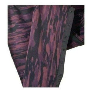 Lululemon Vinyasa Scarf Animal Bordeaux Drama Black and Purple, New